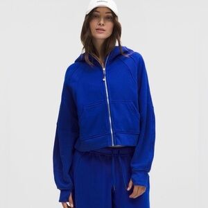 NWT Lululemon Scuba Oversized Hoodie Riverside Blue SOLD OUT Color Medium Large